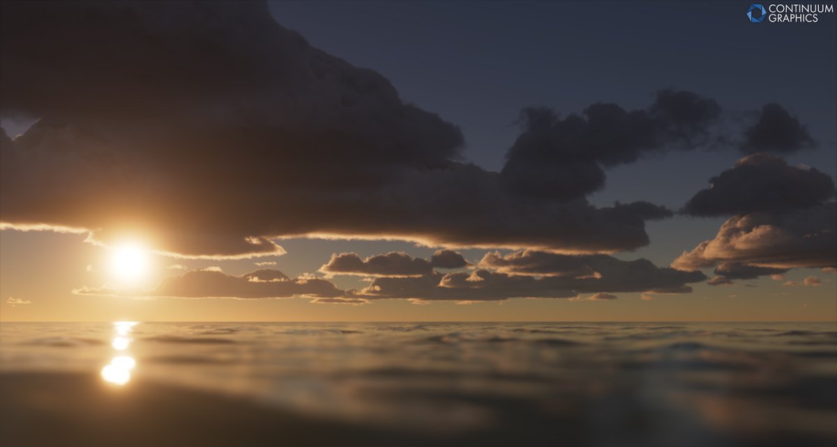 ContinuumGfx's tweet photo. A few more shots of the latest revision of our Volumetric Cloud tech before we head into the weekend 😎

(Blog readers and Early Access donors in the discord already saw these) https://t.co/3tMwdidA3y