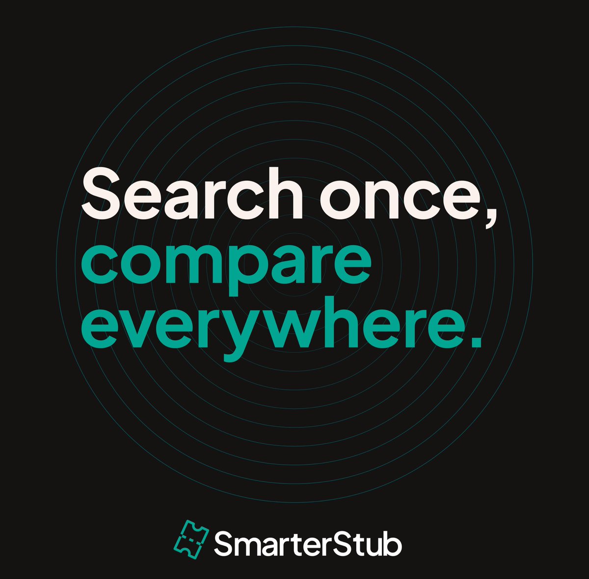 Smarter_Stub's tweet photo. You shouldn’t have to check 5 websites to find the best ticket price.

We do it for you. 

SmarterStub scans every major ticket site to help you find the best deal - fast. 

No fees. No guesswork. Just smarter buying.

Launching soon

Follow to never overpay again. https://t.co/WleSdzJC33