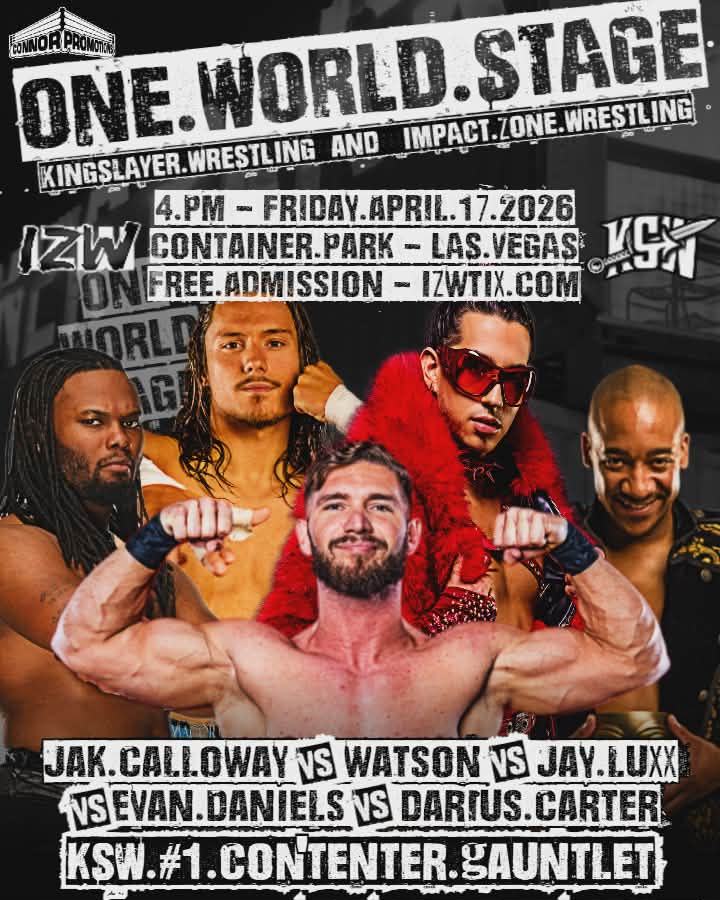MrDariusCarter's tweet image. 🌎 TODAY | 4pm PT 🌎

KSW / IZW "One World Stage"
#OneWorldStage
📍 Container Park, Las Vegas, NV
🔔 4pm PT / 7 EST

Today, I return to #LasVegas with my DEBUT at Container Park, entering a #1 Contenders Gauntlet for the KSW Heavyweight Title!

Watch me secure my return.

#1Of1