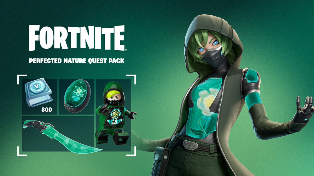 🌿 Perfected Nature Quest Pack + 1500 V-Bucks Skin Of Choice GIVEAWAY! 
2x winner

To enter:
— Follow <a href="/GuerreroEnd/">GuerreroEnd</a> &amp; <a href="/thechenque/">Elcheneque</a> 
— Like ❤️ + RT 🔁
— Tag a friend 👥

Ends in 48 hrs