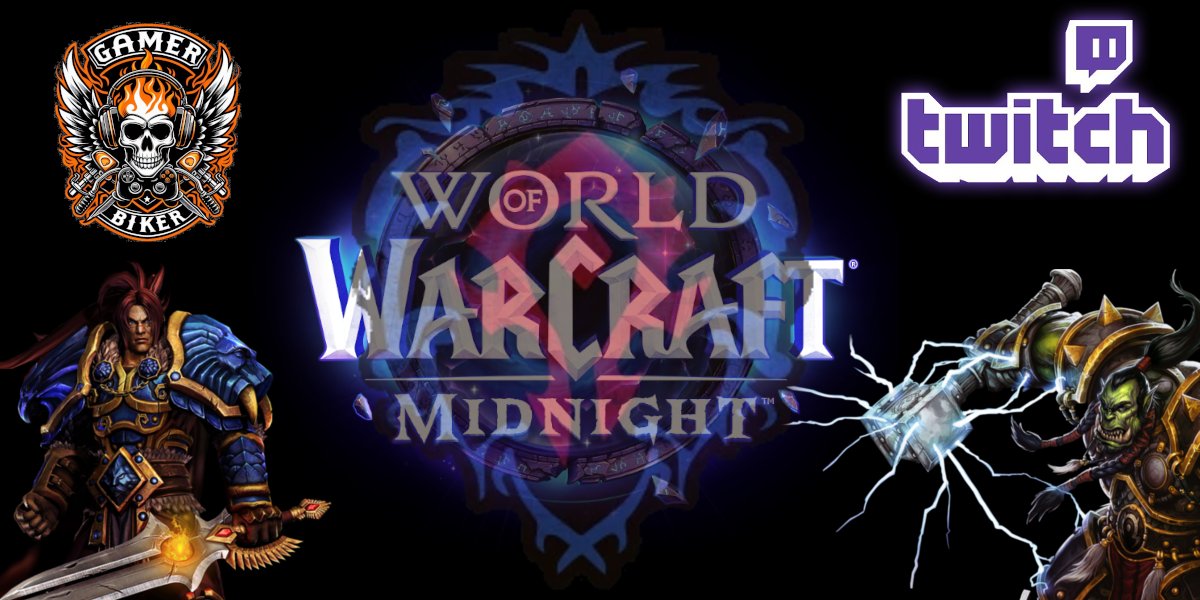 The_Gamer_Biker's tweet image. Got laid off… so I immediately accepted a full-time position in Azeroth. Benefits include loot and emotional damage 😂⚔️

GOING LIVE SOON!

#WorldOfWarcraft #WoW #LiveNow #FYP #GamingCommunity #Streamer