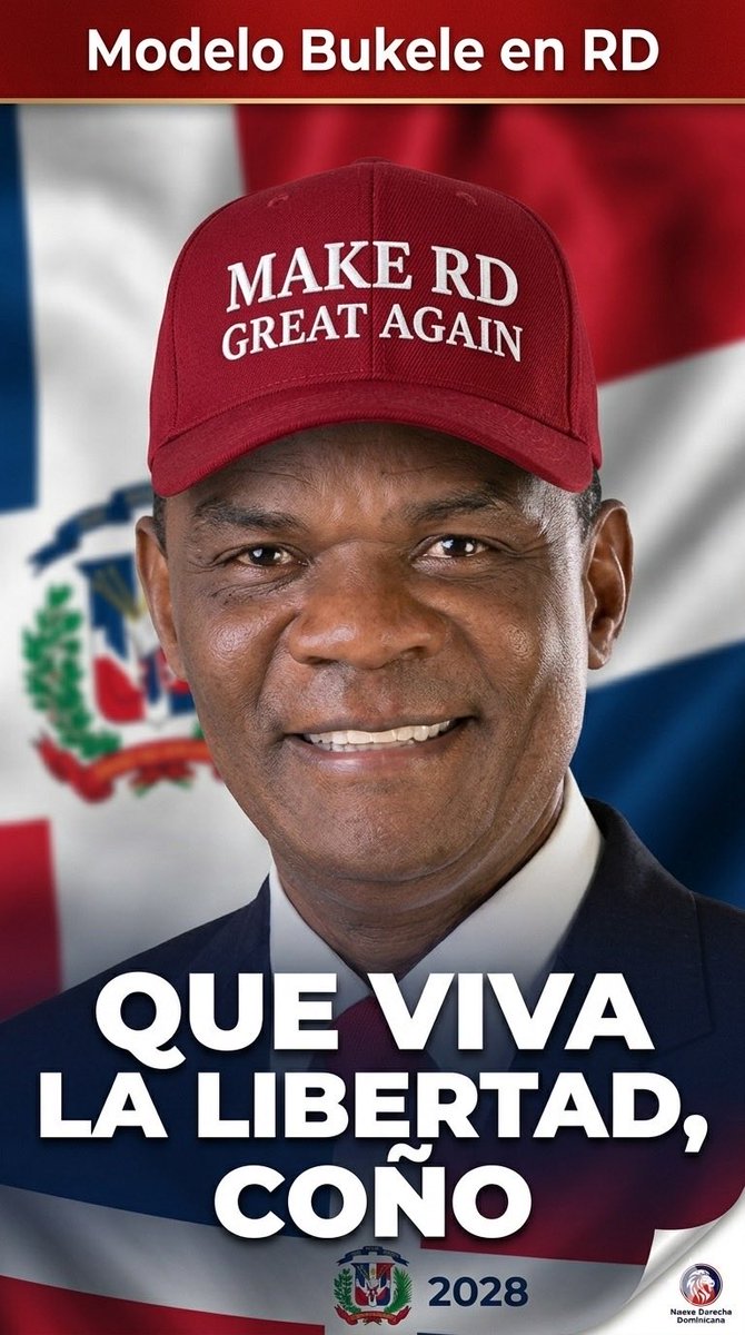ciprianreyes's tweet image. Cambio Radical RD 🇩🇴 
La #RD será recuperada totalmente de la garra de los traidores. Y los HAITIANOS deberán marcharse totalmente 
Dios, patria y libertad 🙏 
#CiprianReyes2028
