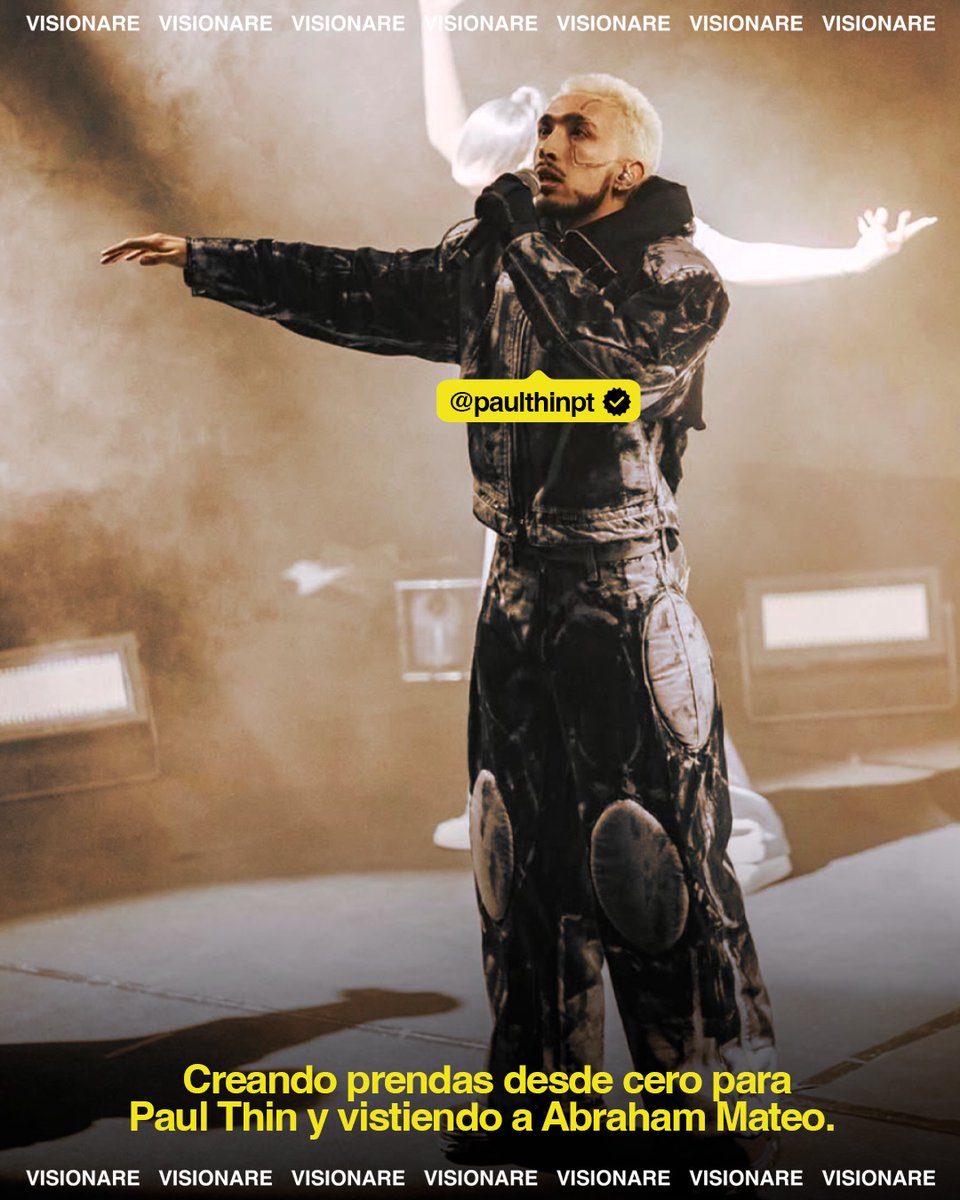 PaulThinWorld's tweet image. 📸 • Post de VISIONARE. 📖🤖

«DAYS OF WAR diseñó todo el vestuario de Paul Thin para su gira Reboot 2025, desarrollando cada prenda desde cero...»

@PaulSThin @DAYSOFWARBRAND 
#DaysOfWar #RebootTour #Reboot #PaulThin 

👉🏼instagram.com/p/DXPmYorjGTI