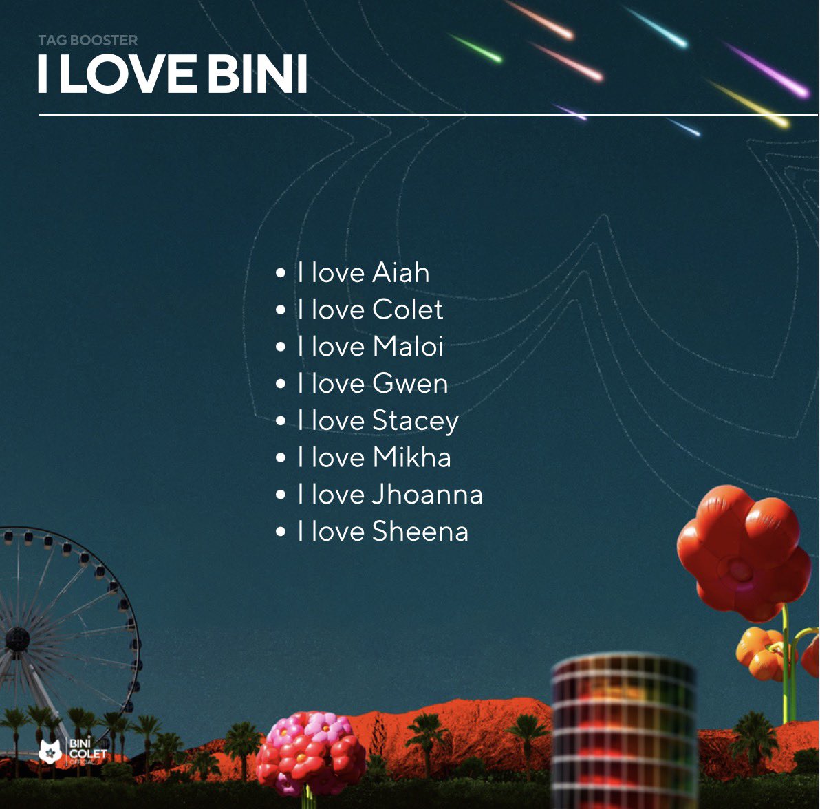 BINI COLET OFC tweet media