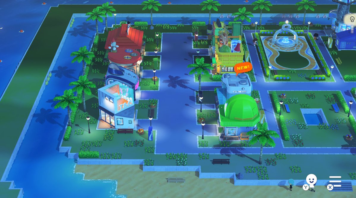 fleshdive's tweet image. my island so far #workinprogress