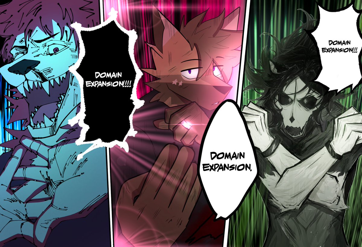 “At this point… Words are unnecessary!!!”

💙🩷💚

Collab with
💙 <a href="/THEZAKEUWU/">Zake Dreamer</a> 
💚 <a href="/Sariant_/">Saki</a>