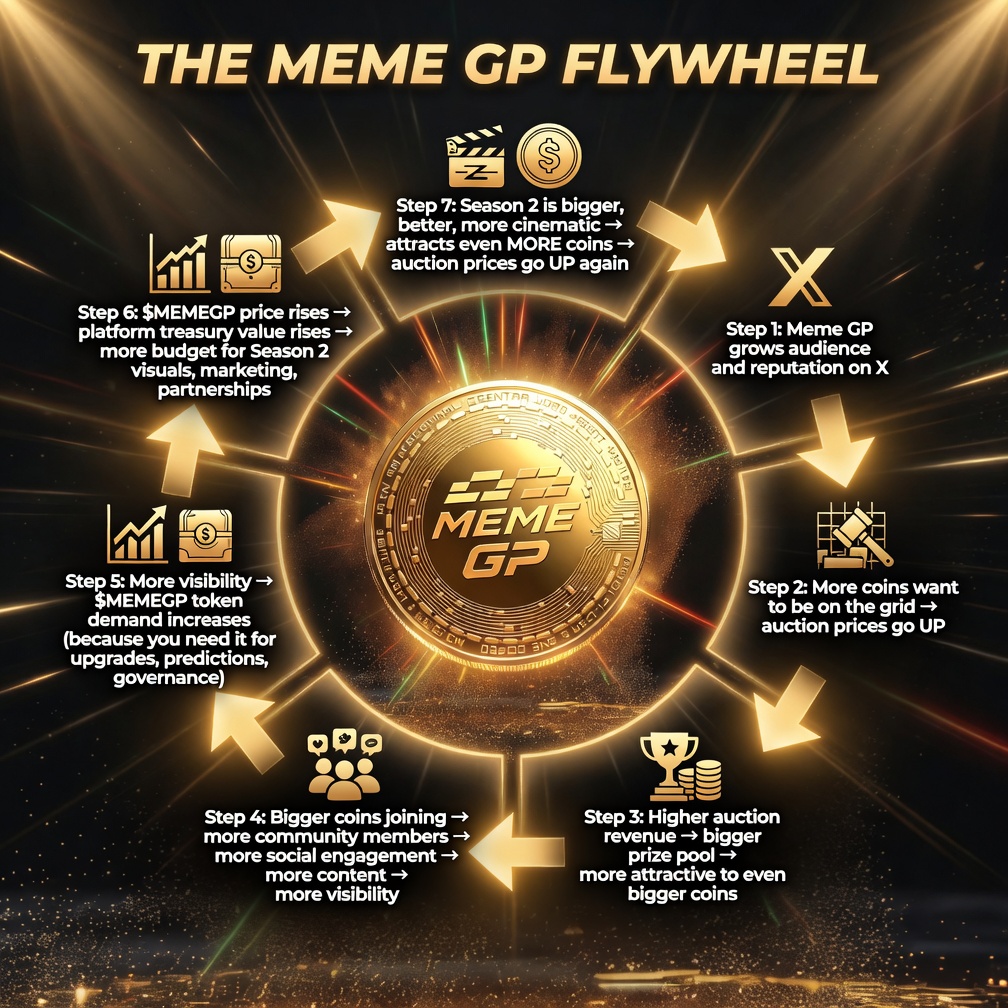 MemeGrandPrix's tweet image. 🚨 $MEMEGP IS LIVE 🏁the fuel behind the ultimate memecoin race. #pumpfun
CA: 4QMjp47neoMT3FTnKbLR9rCUcSTx4MZy1knuKFAVpump