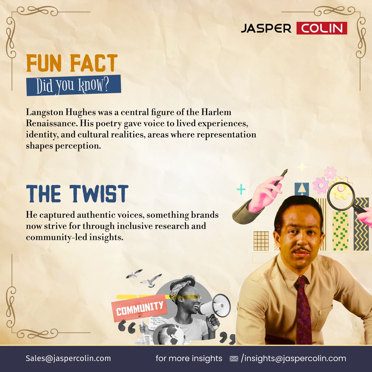 jaspercolin_res's tweet image. Happy Poetry Month- celebrating the poets who understood people long before we learned to measure them.

This National Poetry Month, we’re reminded that insight didn’t begin with data.

#NationalPoetryMonth #PoetryMeetsData #MarketResearch #ConsumerInsights #JasperColin