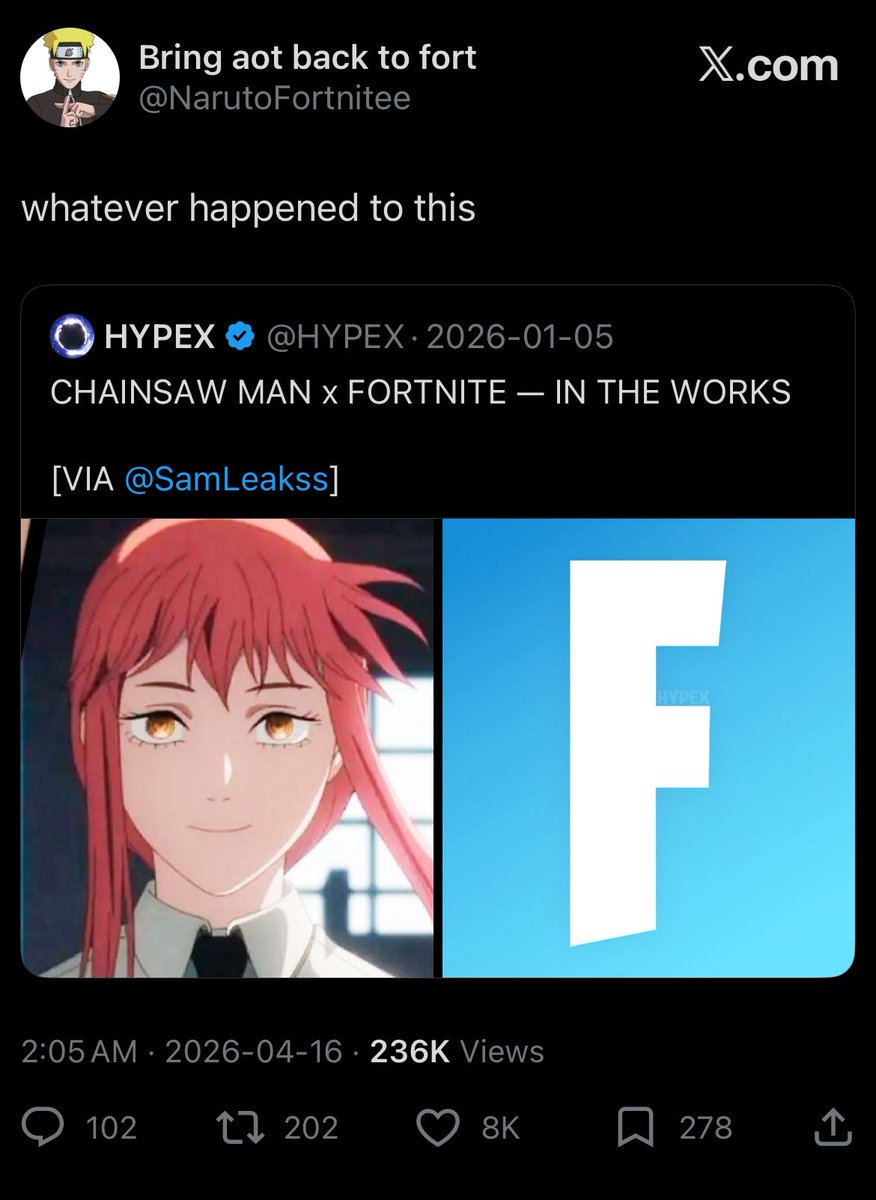 Bring aot back to fort tweet media