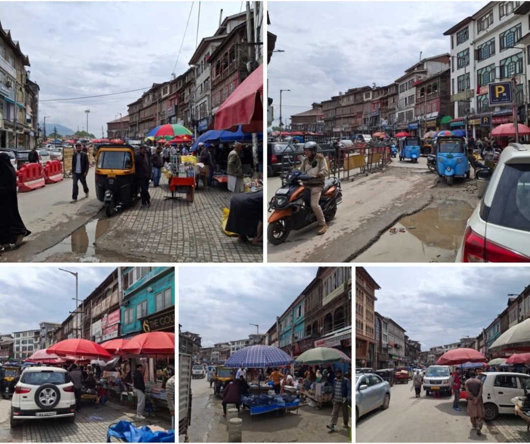 Ahmadayaz08's tweet photo. Traffic in #Srinagar, its outskirts, and towns like #Magam and #Pattan reflects deep mismanagement rather than lack of infrastructure. Market areas, in particular, remain choked due to unregulated parking, roadside encroachments, and poor adherence to basic traffic norms.

What stands out is that many of these problems don’t require massive financial investment. Strong enforcement, disciplined road use, and better traffic regulation could substantially ease congestion.

Instead, the focus often shifts to high-cost solutions like flyovers and elevated corridors. While these may provide temporary relief in select stretches, they fail to address the root causes.

Without fixing enforcement and ensuring accountability, even the most expensive infrastructure risks becoming ineffective. @DivComKash  @Traffic_hqrs