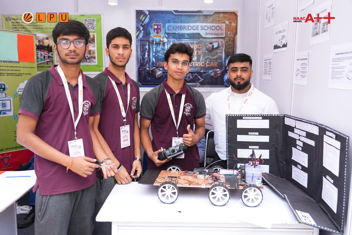 lpuuniversity's tweet image. Day 1 of the Bharat Innovation Challenge at LPU was electric! ⚡️ Bright young minds from across India gathered to turn bold ideas into real-world solutions. From school teams to pro mentors, the future of innovation is officially here. 🚀
#BharatInnovationChallenge #LPU