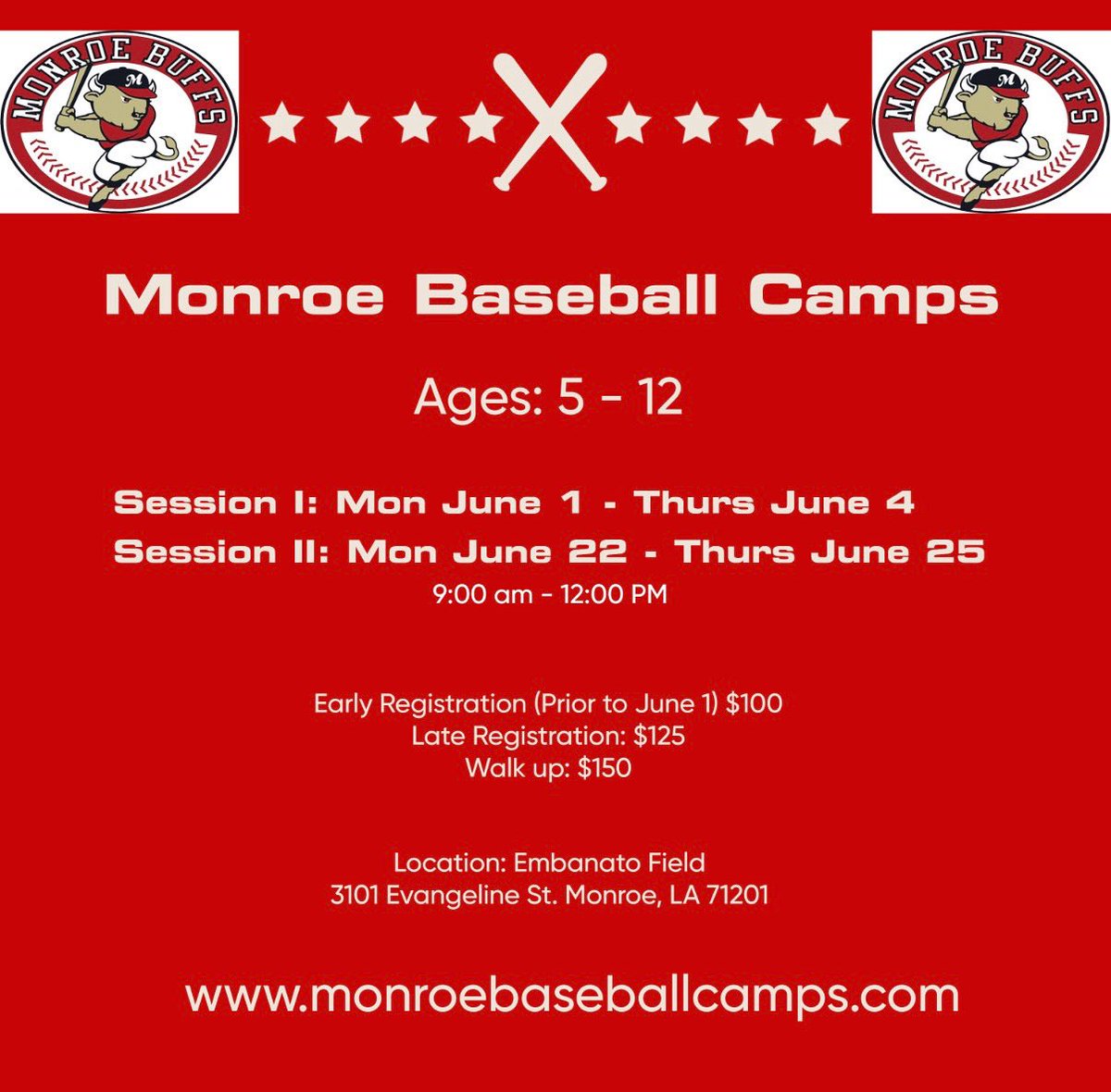 Monroe Buffs Baseball 🦬 ⚾️ 🇺🇸 tweet media
