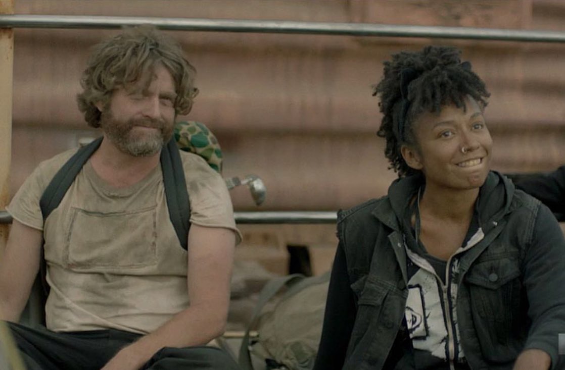 KarenShevaEva's tweet image. #FBF If you would have told me I’d spend two weeks hopping trains with Zach Galifianakis, I’d never believe you. Never say never.

#basketsfx
#goodtimeswithgoodpeople
#flashbackfriday