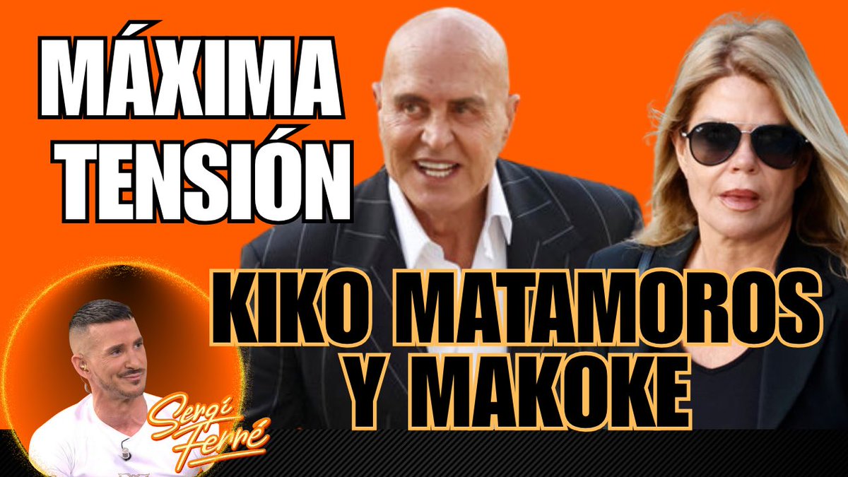 SergiFerre's tweet photo. ÚLTIMA HORA: Juicio KIKO MATAMOROS y MAKOKE. Os cuento todo lo que ha pasado esta mañana en la AUDIENCIA PROVINCIAL y hablamos con los protagonistas!
Mañana sábado programa especial y un video video avance aquí ⬇️❤️⬇️❤️⬇️

https://t.co/smARGS56Nn https://t.co/2GDLhlgqnZ