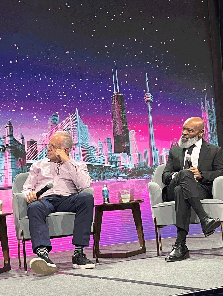 _KAITLab's tweet photo. KAITLab is back from an amazing week at the @asugsvsummit!

Highlight: seeing Dr. Joseph Wise and Dr. Joe Davis on stage for a great panel on whether AI is amplifying cognition.

So many strong conversations, new connections, and fresh ideas.

#ASUGSVSummit #EdTech #Leadership https://t.co/sC8F7y2y13