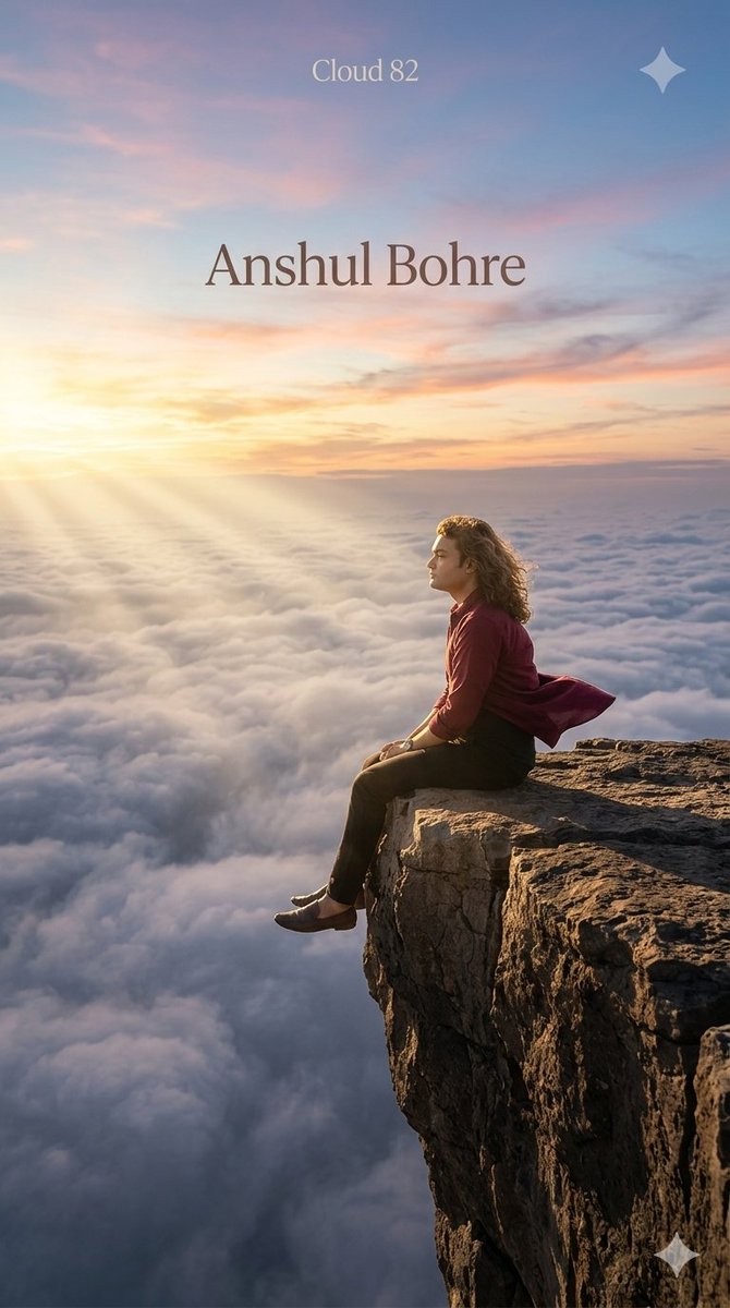 Stop chasing success.
Start creating a life that feels like peace.
That’s the real elevation.
Cloud 82

#Cloud82 #Mindset #SelfGrowth #DeepThoughts #Purpose #Life #AnshulBohre