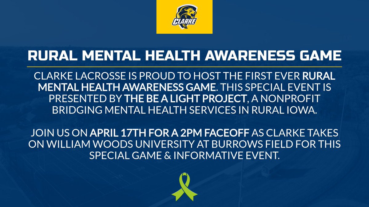 Clarke Pride Men's Lacrosse tweet media