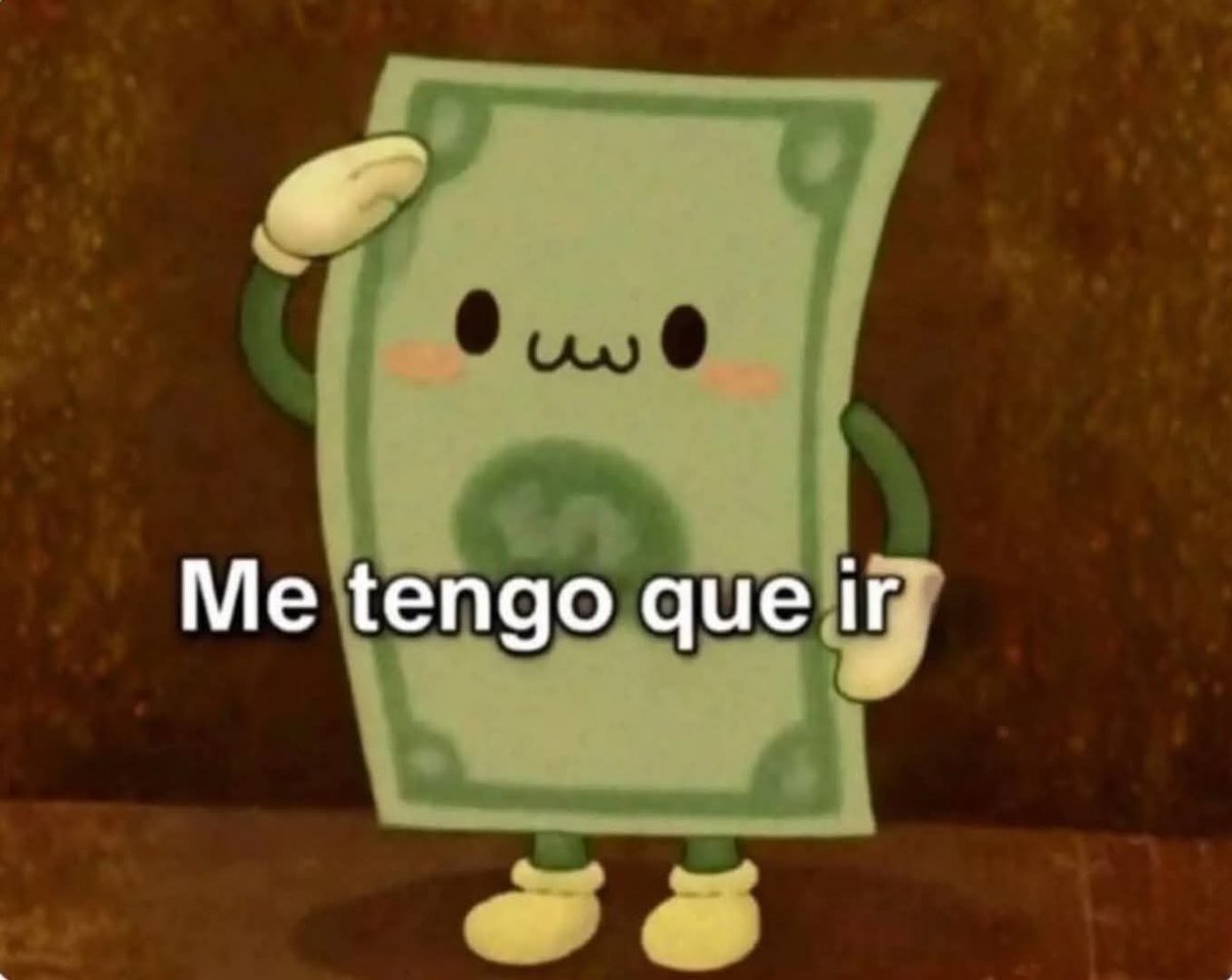 iosmardyn's tweet photo. El dinero en mi bolsillo cada vez que me pagan: https://t.co/3YqjANAnGW