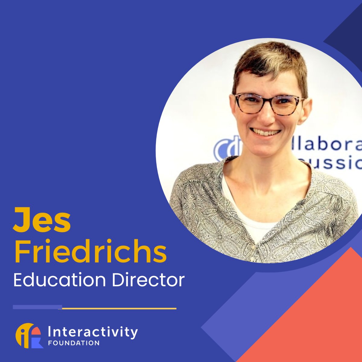 IFTalks's tweet image. We're excited to announce that JesFriedrichs is joining IF as our new Director of Education! 

To hear more about her vision, check out this recent interview.
interactivityfoundation.org/profiling-jes-…

#WhatIF #CollaborativeDiscussion #CQ #Dialogue