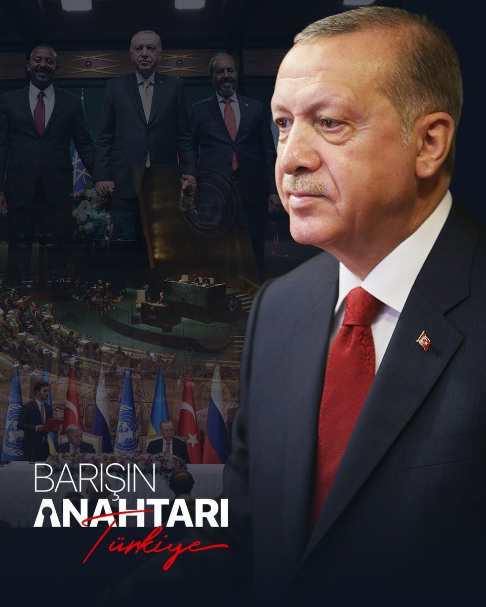 yunustever's tweet photo. Dünya eşine az rastlanır krizlerle boğuşurken Türkiye olarak diplomasiyi önceleyen dirayetli tavrımızla uluslararası alanda fark yaratmaya devam ediyoruz.

Barışın Anahtarı Türkiye, dünyayı imtiyazlı birkaç ülkenin insafından kurtarmak amacıyla Cumhurbaşkanımız Sayın Recep Tayyip Erdoğan’ın liderliğinde bugün insanlığın sığındığı en güvenli liman olmayı sürdürüyor.