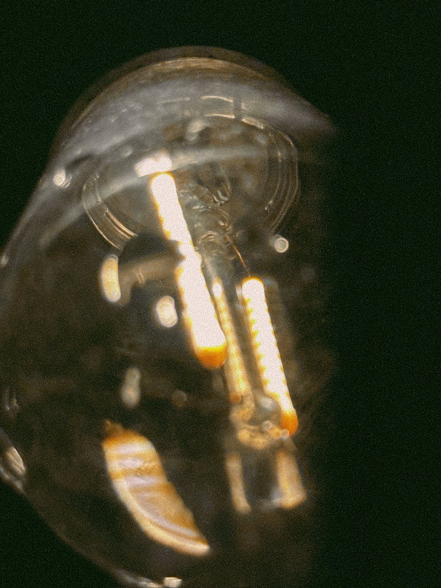 katriniwow's tweet image. Catching light in a world of dust💡 

#darkaesthetic #lightbulb #grainy