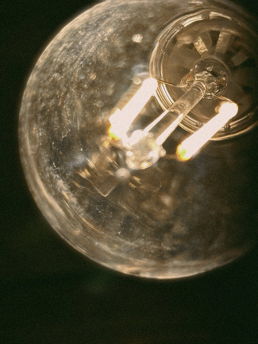 katriniwow's tweet image. Catching light in a world of dust💡 

#darkaesthetic #lightbulb #grainy