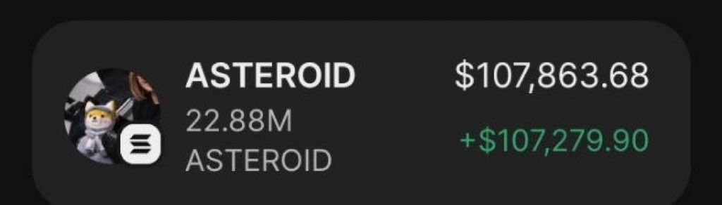 hailey_cryptoo's tweet image. Airdrop giveaway 🎉💥💸💸💸

I'll give one of the people $10k worth $asteroid who likes and retweet this tweet

- Follow👉 @hailey_cryptoo 

- join 👉 t.me/haileywelchdeg…

Comment *ME*