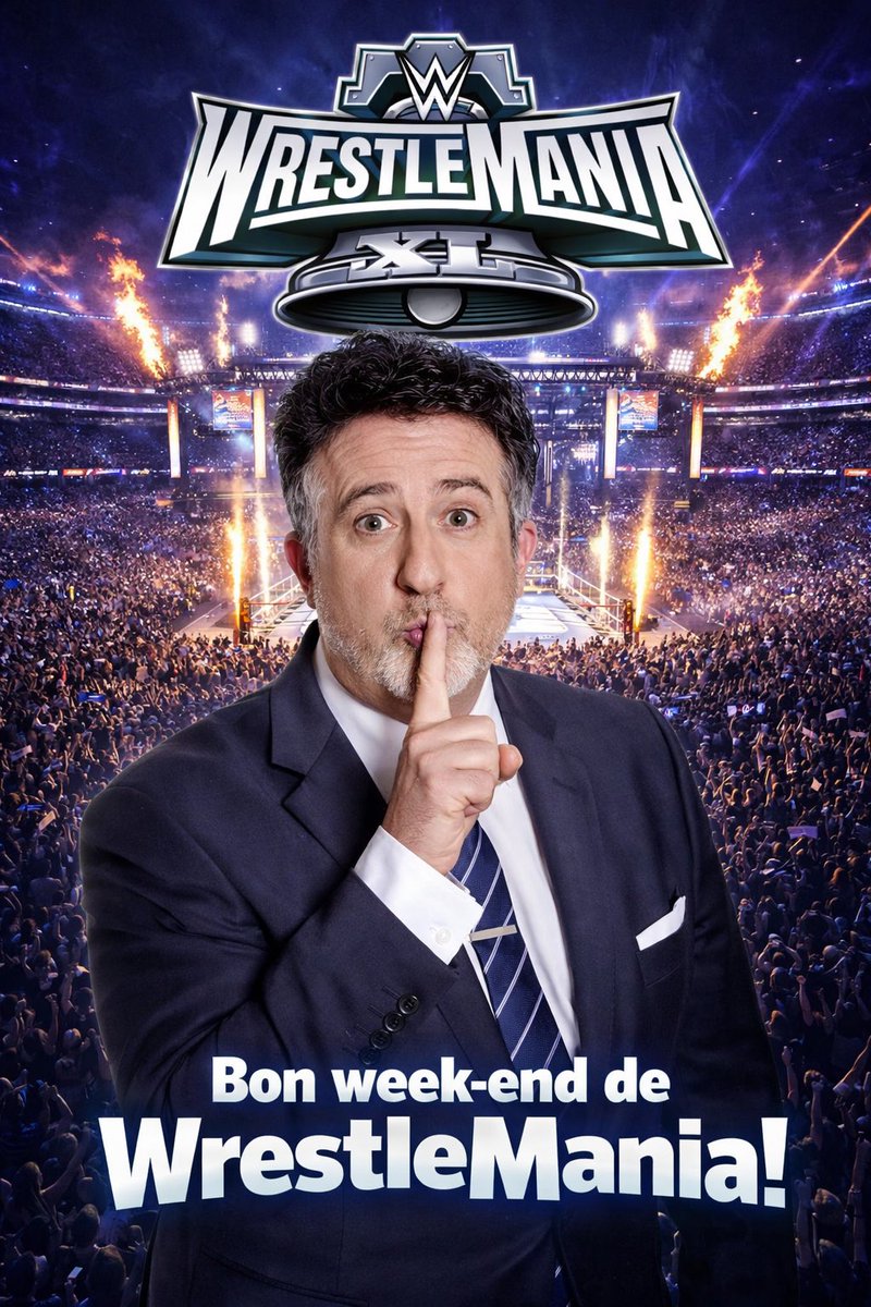 Je ne vous oublie pas….

Bon Wrestlemania week-end à tous! 😀
Bon courage à <a href="/CAgiusILD/">Christophe Agius</a> &amp; <a href="/NadirMohammedi_/">Nadir Mohammedi</a> 🎙️🇫🇷