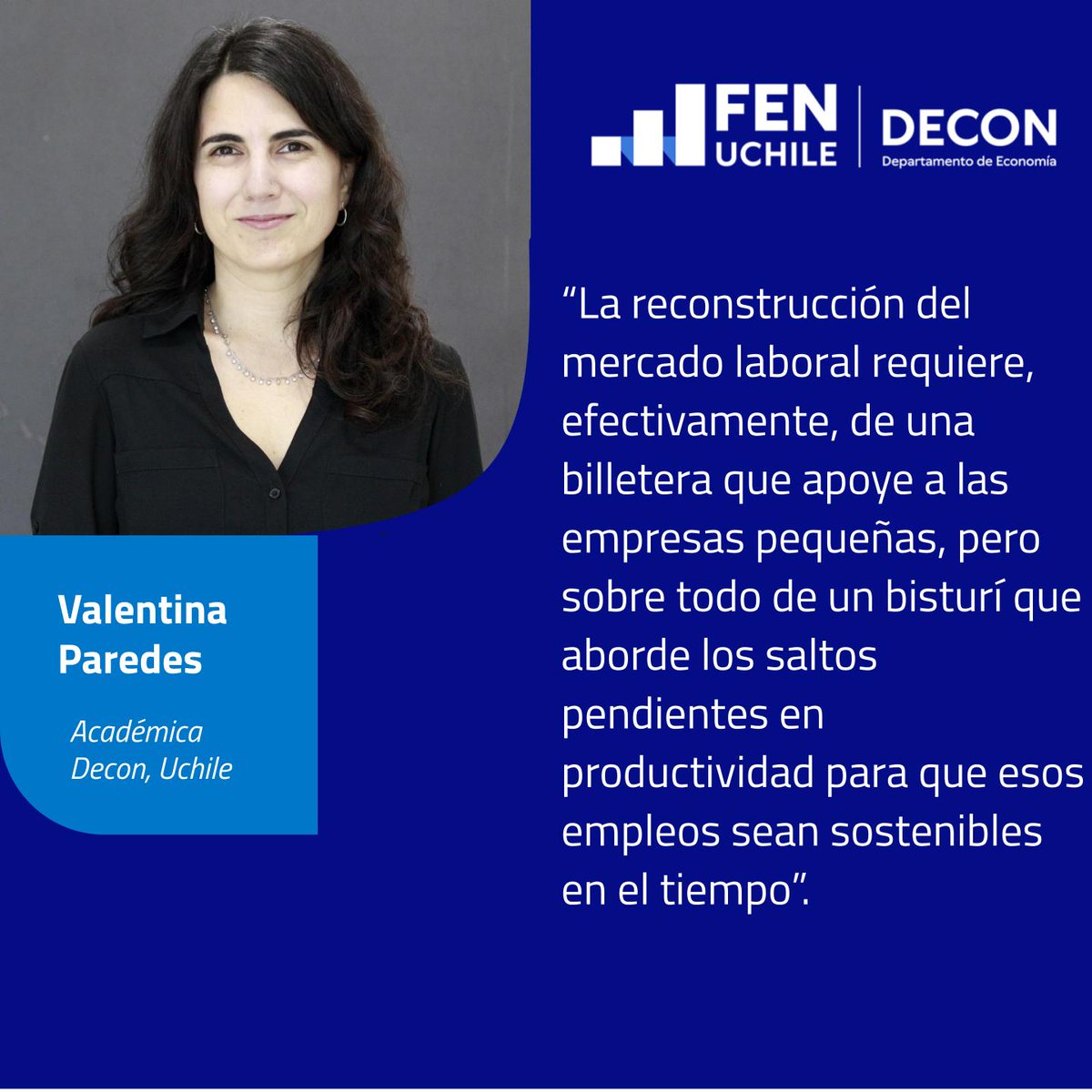Departamento de Economía | FEN U. de Chile tweet media