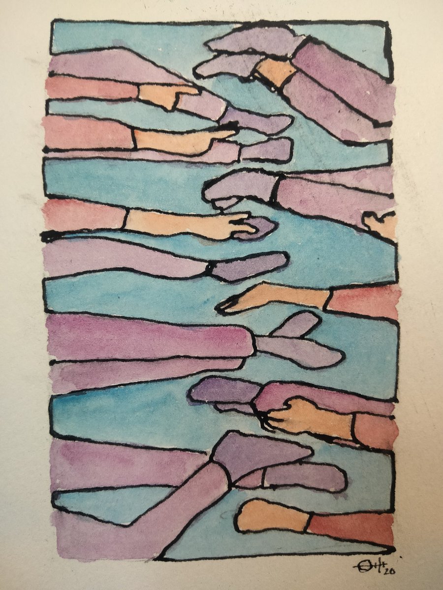 julesartvan's tweet image. Not to be believed 

#thedailysketch #watercolour and #inkdrawing inspired by a tale constructed from gossip overheard in the pub #aesopsplayground 
#originalartwork #artforsale ebay.us/m/UmFsuS