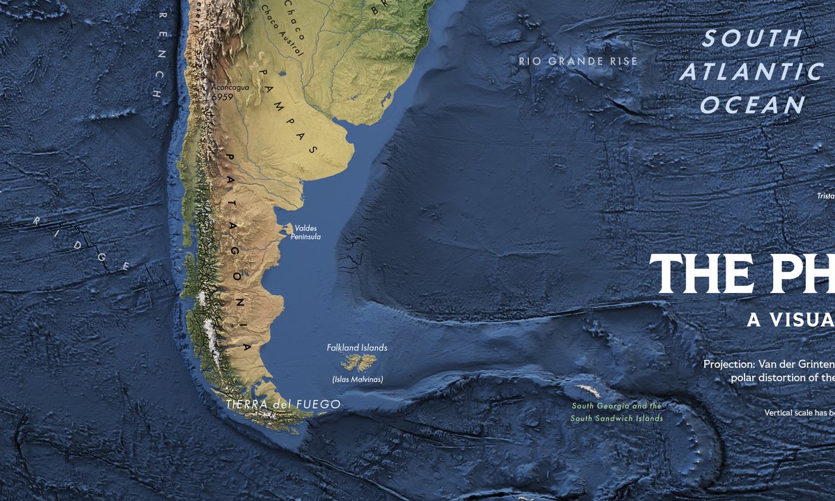 verygoodmaps's tweet image. World physical. This project takes a bit longer time and it's still WIP. About the projection (because everybody always notices Greenland first), projection is chosen because I wanted something that made me feel dizzy when looking at it full size.
#world #physical #geography