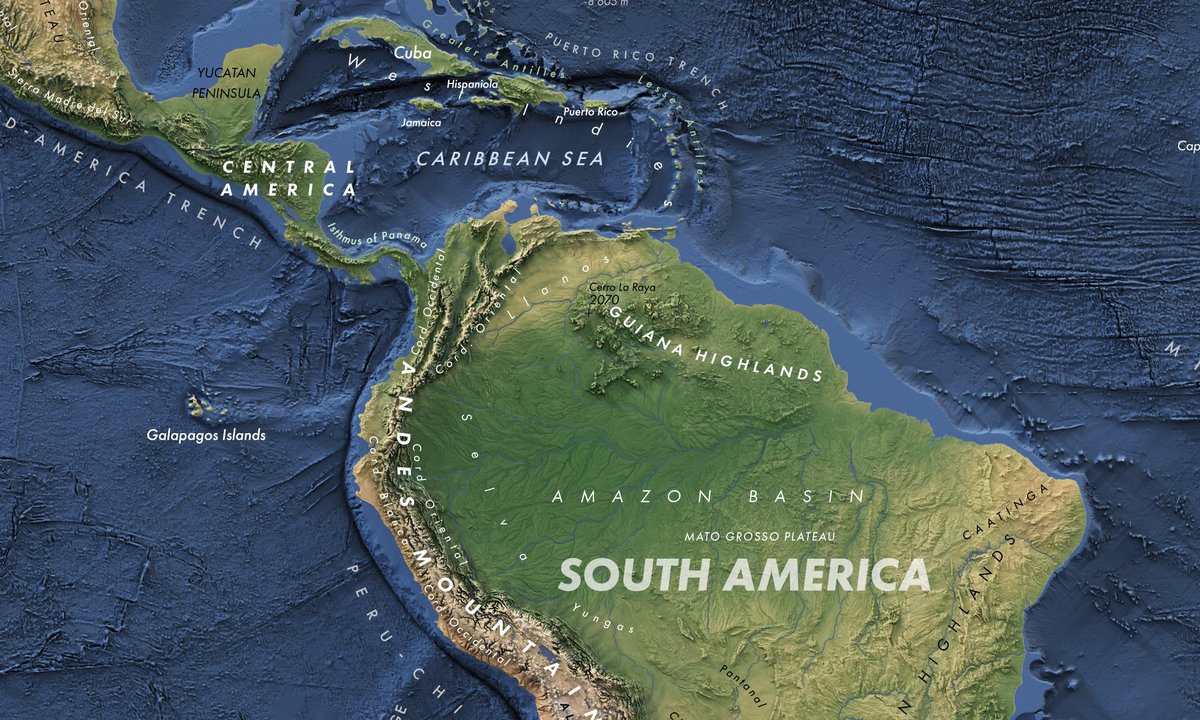 verygoodmaps's tweet image. World physical. This project takes a bit longer time and it's still WIP. About the projection (because everybody always notices Greenland first), projection is chosen because I wanted something that made me feel dizzy when looking at it full size.
#world #physical #geography