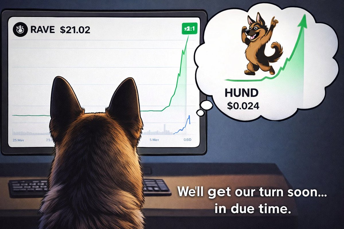 This is why I believe in <a href="/HundOnSol/">HUND | Official</a> , ya things have been slow but we're still here. Look at <a href="/RaveDAO/">RaveDAO</a> price action. I know this can and will be HUND one day and mother fucker... I'll be here for it. 

IN HUND WE TRUST

2XPqoKfJitk8YcMDGBKy7CMzRRyF2X9PniZeCykDUZev