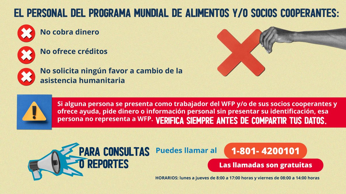 WFP Guatemala tweet media