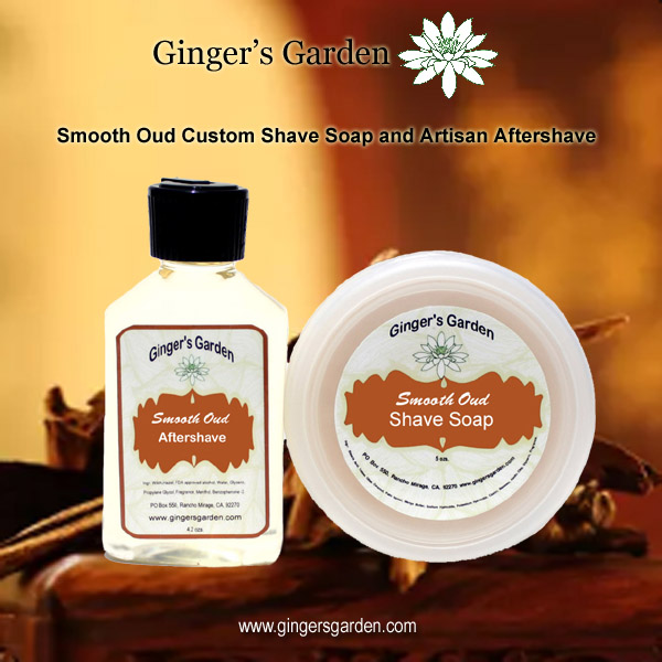 Indulge with an Oud wet shaving soap and matching artisan aftershave. This artisan formula produces a thick, creamy lather. This soap helps to protect your skin and leaves it soft, nourished, and hydrated. Aftershave will soothe and cool the skin.

gingersgarden.com/gingers-garden…