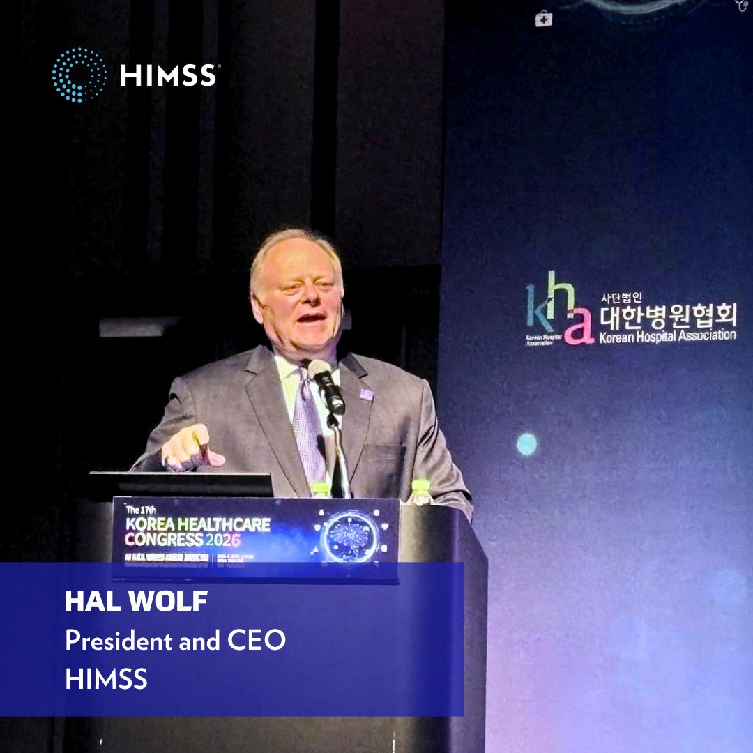 HIMSS tweet media