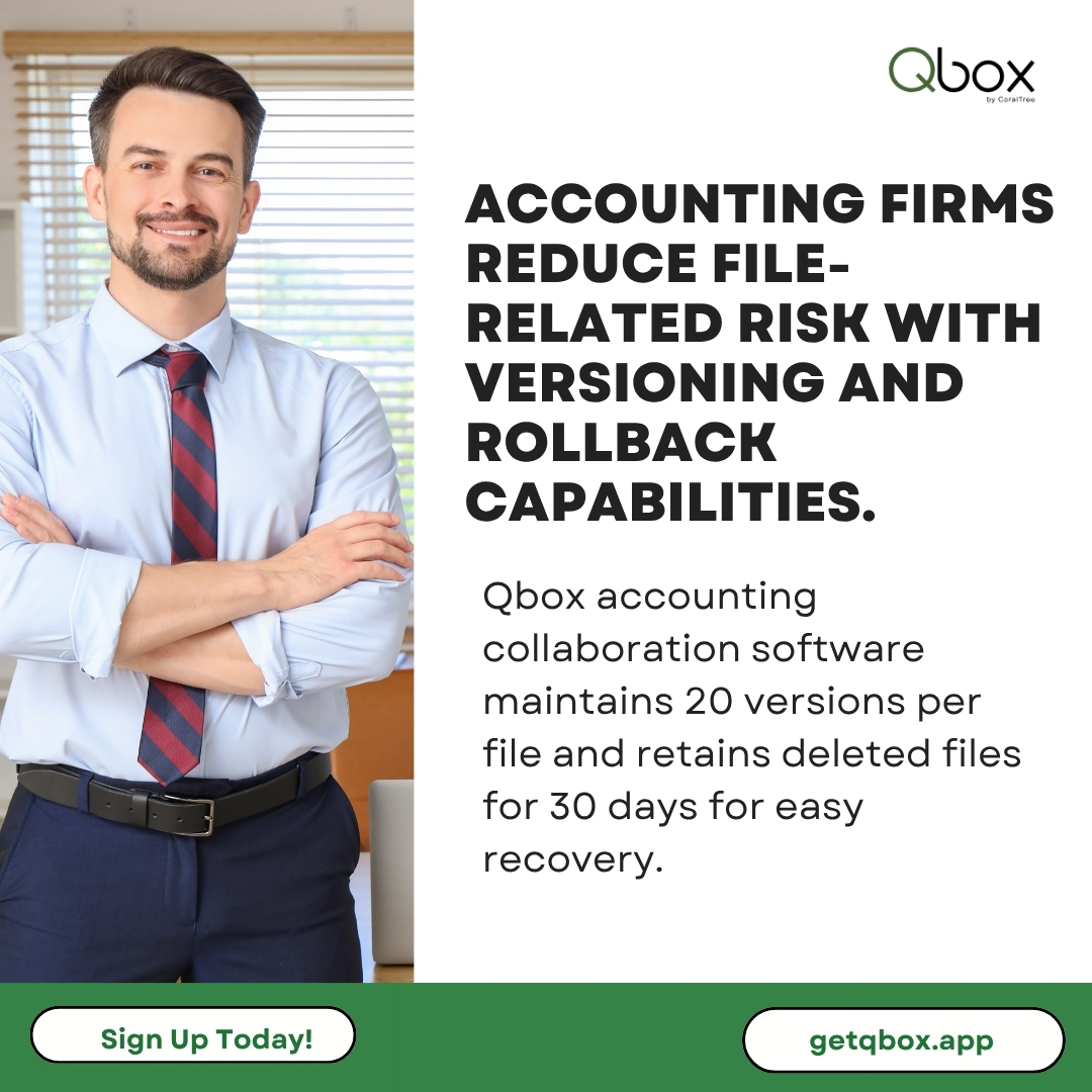 coraltreetech's tweet image. Forward-thinking accountants rely on secure accounting software with version control and rollback to protect every file, every time. Stay accurate and reduce risk effortlessly.

Try Qbox: hubs.li/Q04ctTfF0

#Accountants #AccountingSoftware #CPA #Bookkeepers #DataSecurity