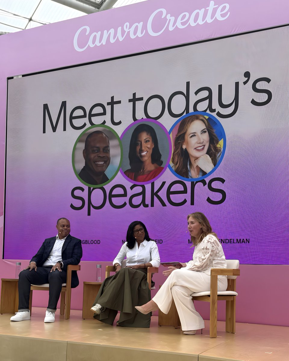 VentureHQ's tweet photo. Venture Strategic's Sam and Chelsea were at Canva Create 2026 — the launches did not disappoint. From Canva AI 2.0 to offline mode and an expanded pro suite, the future of visual communication is moving fast. https://t.co/hj47QKCy3b