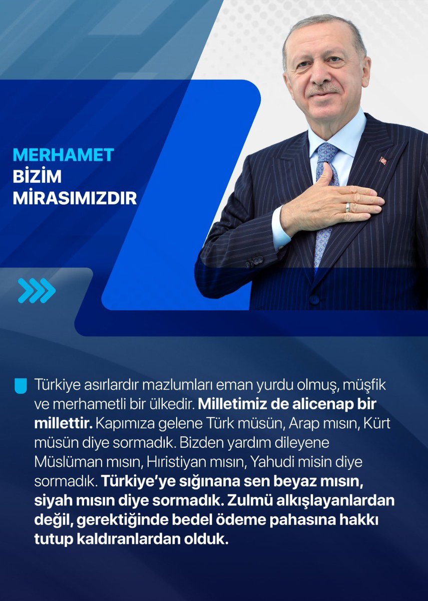 “Merhamet Bizim Mirasımızdır”

<a href="/RTErdogan/">Recep Tayyip Erdoğan</a> 

Barışın Anahtarı Türkiye
