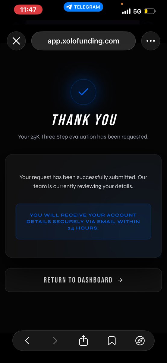 I just got a $25,000 prop firm account for free.

RT and I’ll drop the info publicly.

Like and I’ll DM the steps.

Let’s see who really wants funding.