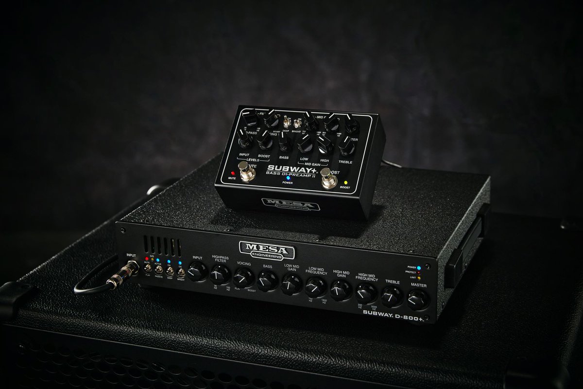 audiomusicadigi's tweet image. MESA/Boogie presenta el Subway®+ Bass DI-Preamp II @MesaBoogie @gibsonguitar #MesaBoogie #Subway #BassDIPreampII #Preamp audiomusicadigital.com/mesa-boogie-su…