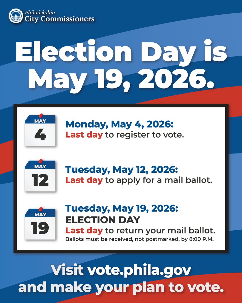 Philadelphia City Commissioners tweet media