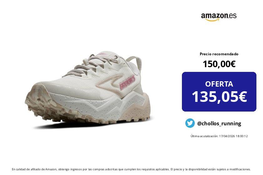 chollos_running's tweet image. ❌ Precio recomendado: 150,00 € 
💶 OFERTA: 135,05 € (-10%)

✅ Cómpralo aquí 👉 amzn.to/3Qju6kS

Brooks Caldera 8 Sneaker

 #zapatillas #runners