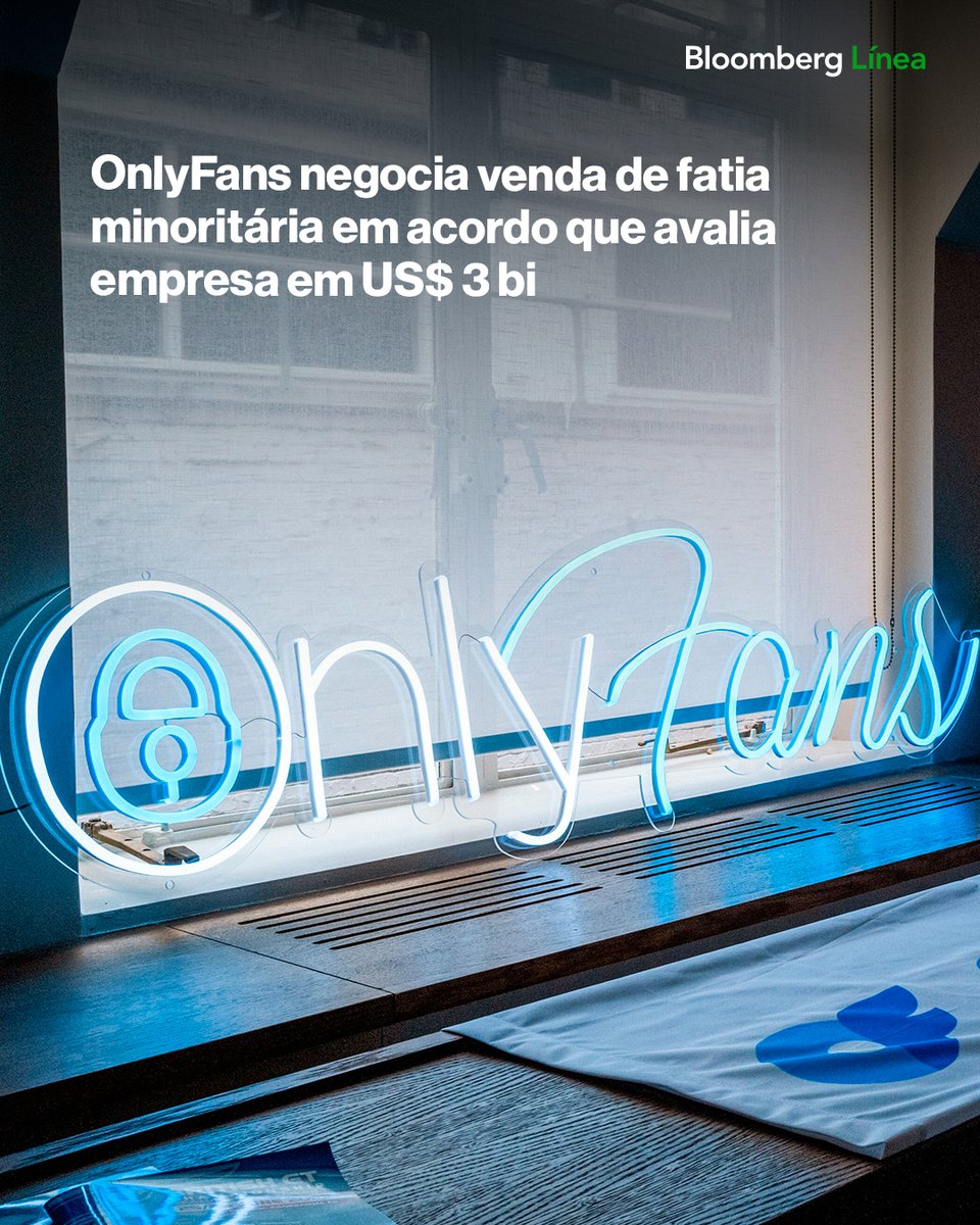 BloombergLineaB's tweet image. OnlyFans negocia venda de fatia minoritária em acordo que avalia empresa em US$ 3 bi. Saiba mais: bit.ly/4mDnmub

#negócios #empresa