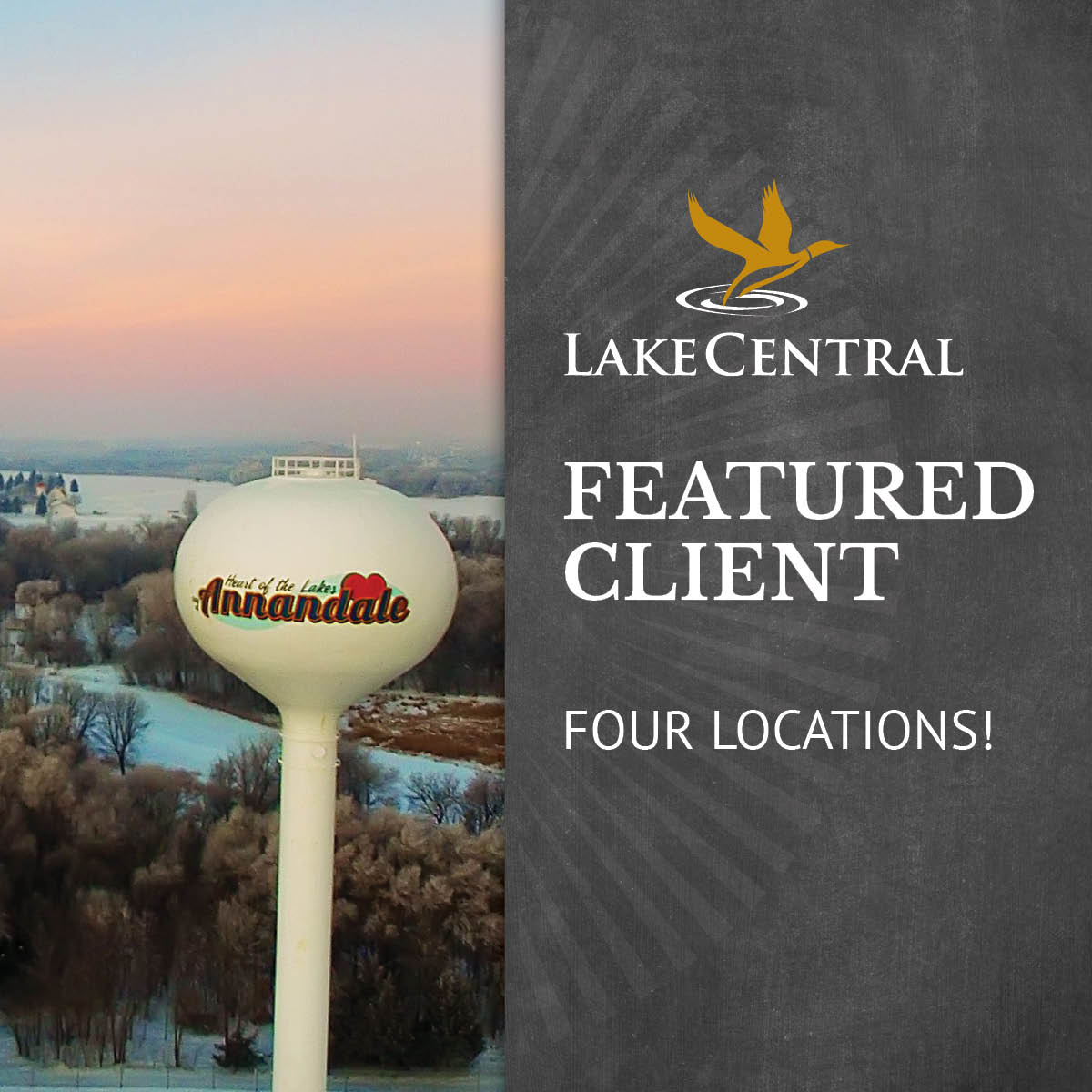 origmarketing's tweet image. We’re proud to partner with Lake Central Bank—with four convenient locations and a deep commitment to the communities they serve, we’re grateful for the collaboration! Do you need a website? 👉  originsmartmarketing.com/capabilities/w…

#LakeCentralBank #WebsiteDesign #OriginSmartMarketing