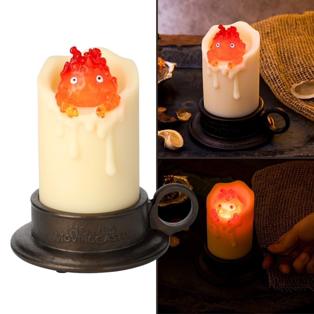 Howl's Moving Castle - Calcifer's Flickering Candlelight Room Light 🕯️✨️  Check it out at the link below!
🛑 buff.ly/BtAEvCV 
#HowlsMovingCastle