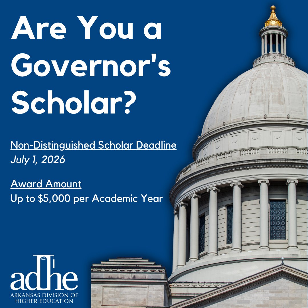 Arkansas Division of Higher Education tweet media