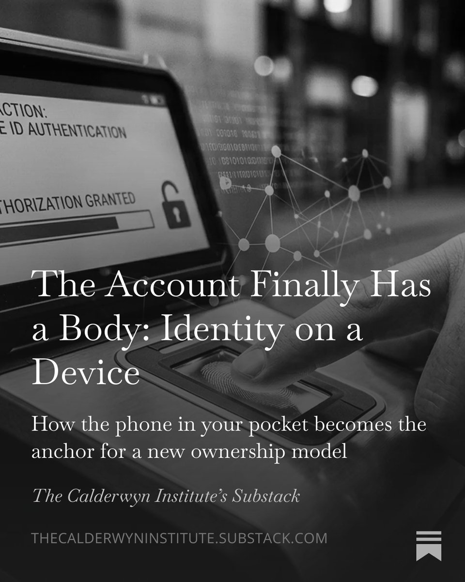 The infrastructure to fix crypto's biggest UX and security problem is already on four billion phones. <a href="/Apple/">Apple</a> Pay uses it. Your banking app uses it. <a href="/Google/">Google</a> Android uses it. Crypto wallets mostly don't.
Why the secure enclave is the identity primitive nobody's using.
