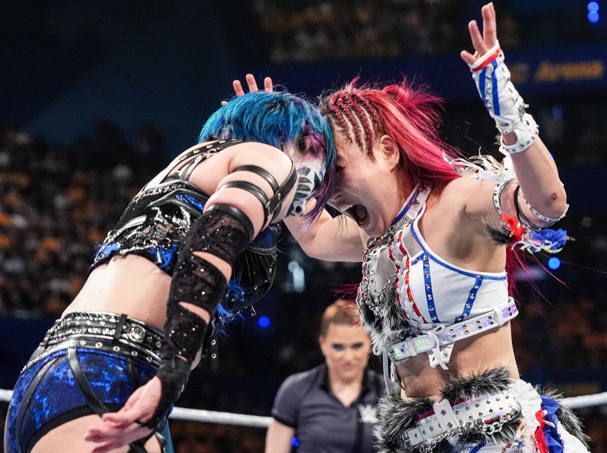 ProWFinesse's tweet photo. Asuka &amp; IYO Sky being left off WM has become even more questionable now.

What a shame. https://t.co/KlAbSHE8Dg
