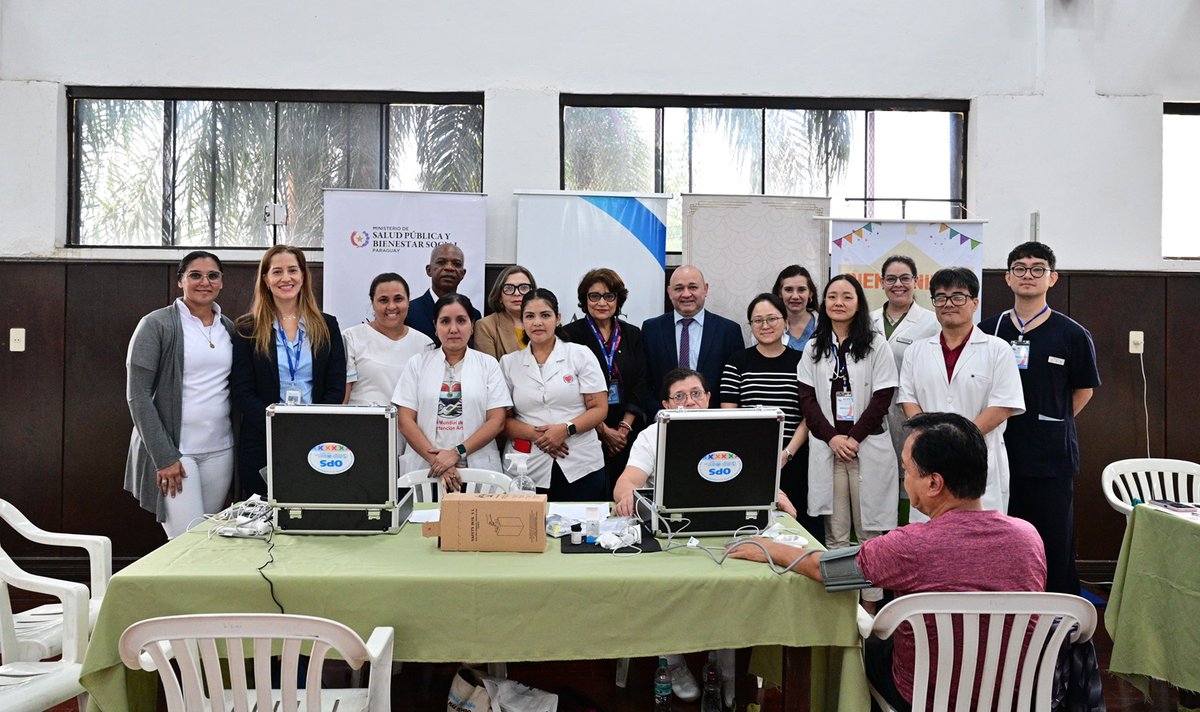 Ops_Paraguay's tweet image. 🇵🇾🤝🇰🇷 Con apoyo técnico de la OPS/OMS se llevó a cabo una jornada de prevención y #vacunación impulsada por el @msaludpy  junto a la Embajada de Corea en Paraguay, dirigida a la comunidad coreana.

#APS #SaludParaTodos